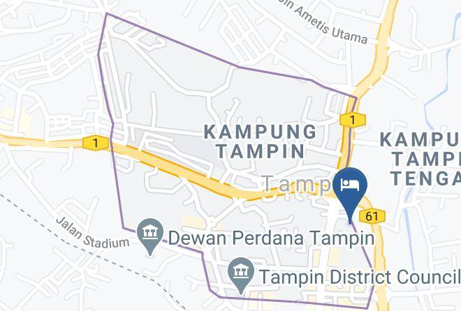 Tampin - Caspari Hotel Maps