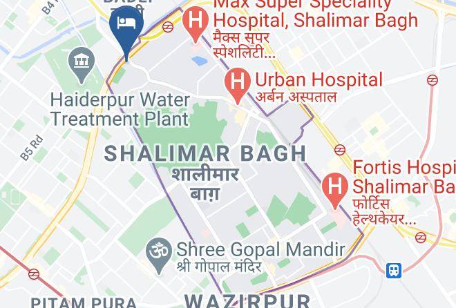 New Delhi - Caspia Hotel New Delhi Maps