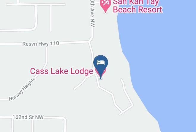 Cass - Cass Lake Lodge Maps