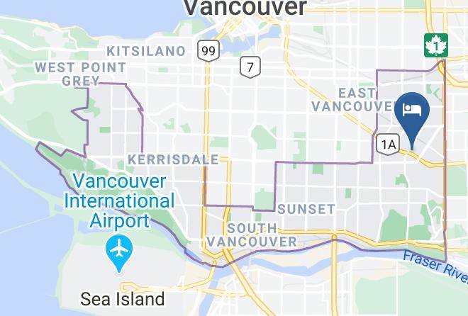 Greater Vancouver - Cassandra Hotel Maps