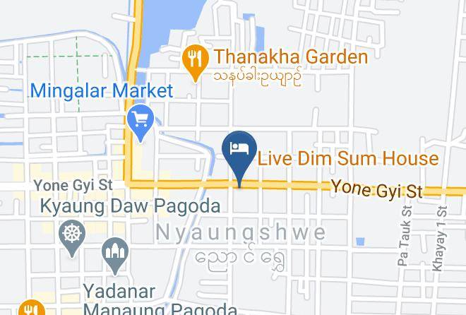 Taunggyi - Cassiopeia Hotel Maps