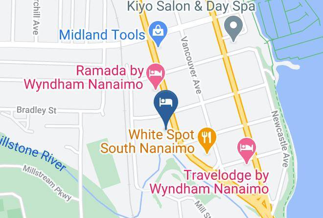 Nanaimo - Castaway Motel Maps