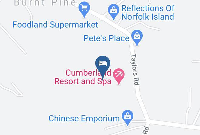 Kingston - Castaway Norfolk Island Maps