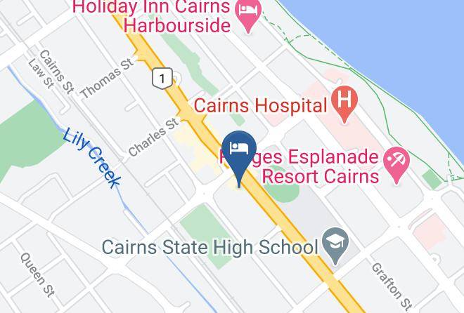 Cairns - Castaways Backpackers Maps