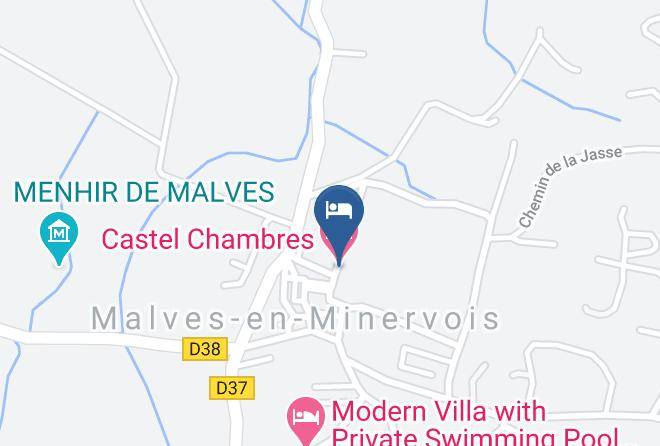 Aude - Castel Chambres Maps
