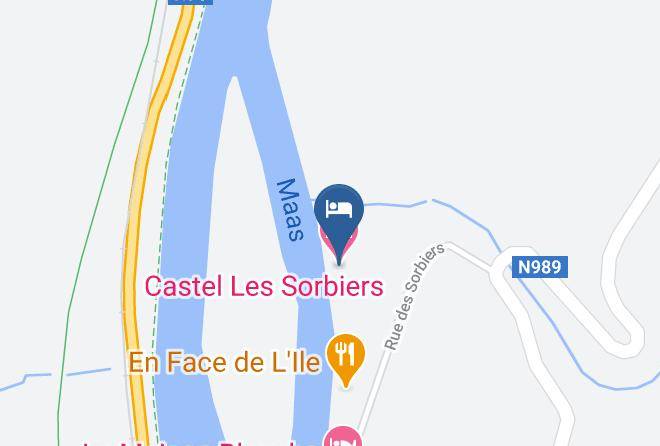 Namur - Castel Les Sorbiers Maps