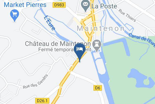 Eure Et Loir - Castel Maintenon Maps