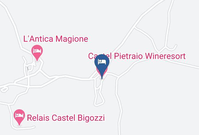 Siena - Castel Pietraio Wineresort Maps