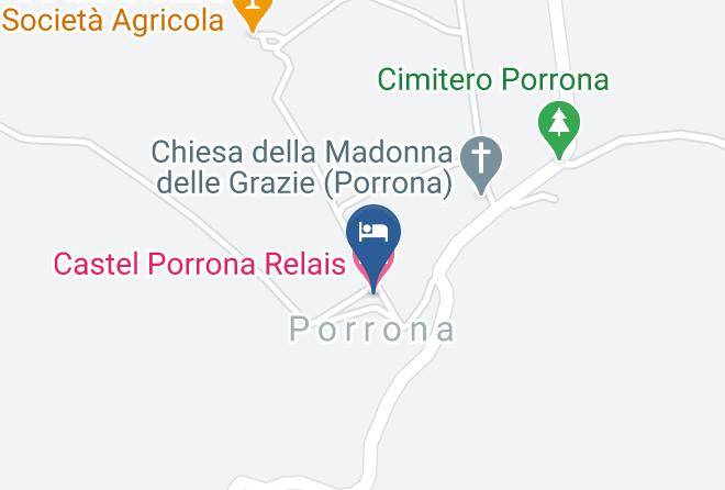 Grosseto - Castel Porrona Relais Maps