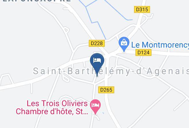 Lot Et Garonne - Castel Valfred Maps
