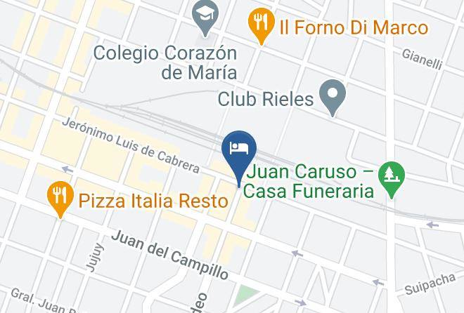 Cordoba - Castelar Hotel De Negocios Maps