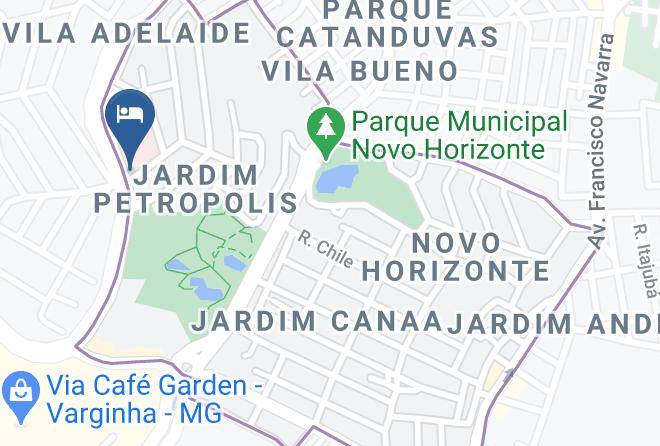 Varginha - Castelar Novo Hotel Maps