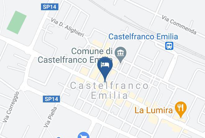 Modena - Castelfranco Hotel Maps