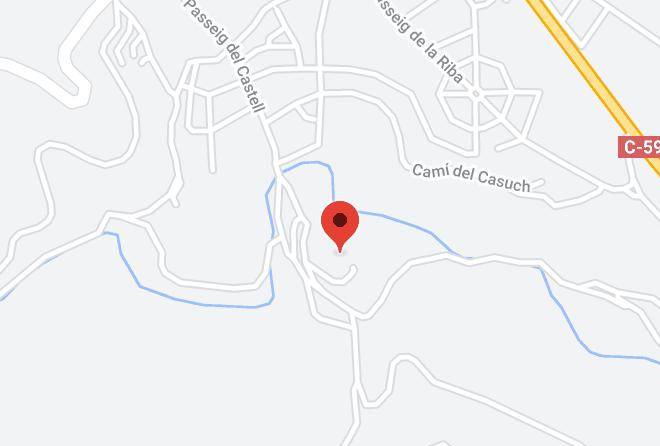 Barcelona - Castell De Castelltercol Maps