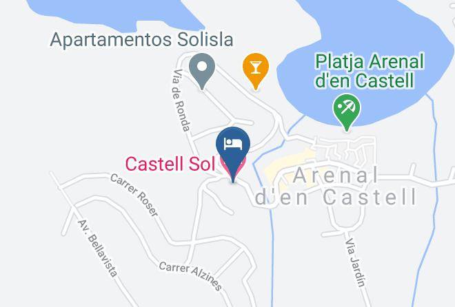 Baleares - Castell Sol Maps