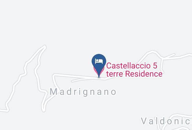 Castellaccio 5 Terre Residence Map