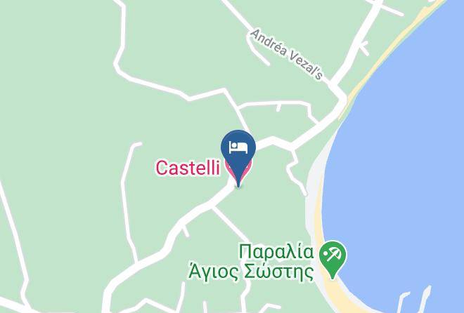 Zakinthos - Castelli Hotel Maps