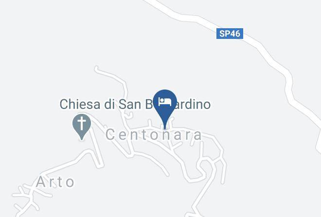 Verbano Cusio Ossola - Castello Belvedere Centonara Maps