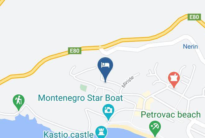 Budva - Castello Maps