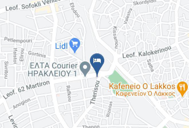 Iraklion - Castello City Hotel Maps