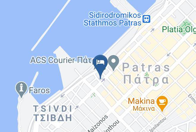 Achaea - Castello City Hotel Maps