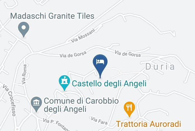 Bergamo - Castello Degli Angeli Maps