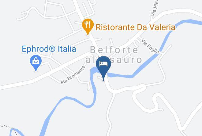 Pesaro And Urbino - Castello Del Barone Di Beaufort Maps