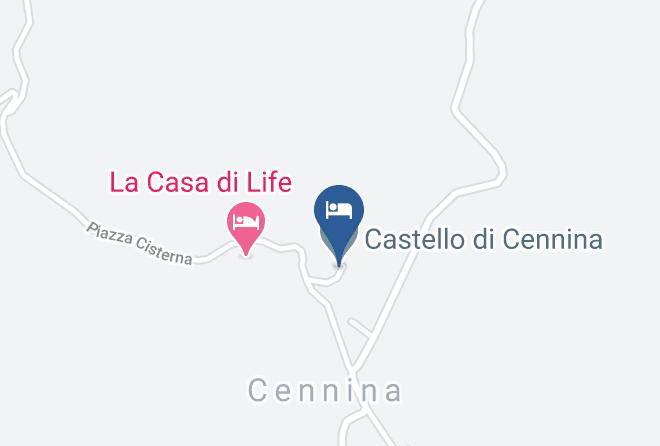 Arezzo - Castello Di Cennina Maps