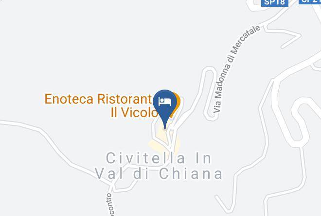 Arezzo - Castello Di Civitella Maps
