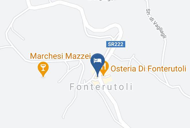 Siena - Castello Di Fonterutoli B&b Camere Country Chic In Chianti Classico Maps
