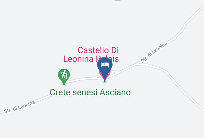 Siena - Castello Di Leonina Relais Maps