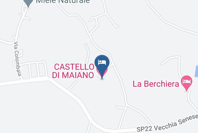 Arezzo - Castello Di Maiano Maps