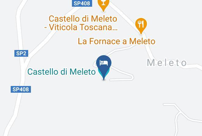 Siena - Castello Di Meleto Maps