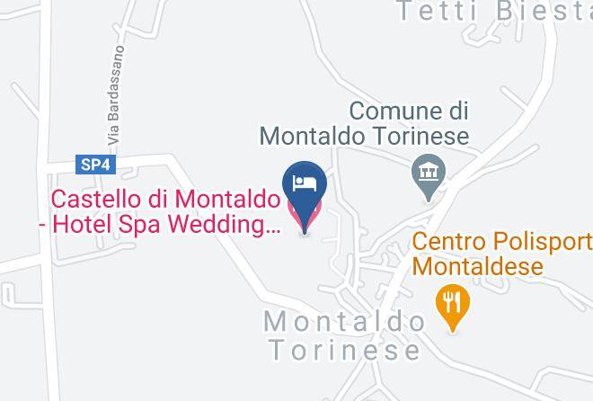 Turin - Castello Di Montaldo Maps