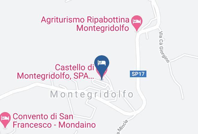 Rimini - Castello Di Montegridolfo Spa Resort Maps