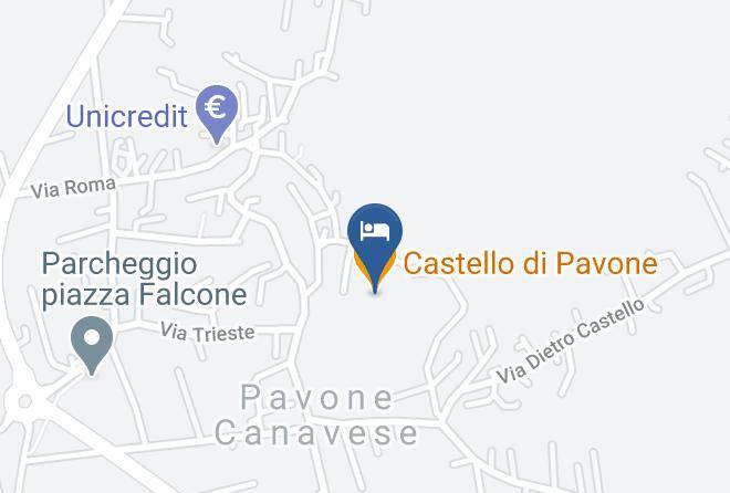 Turin - Castello Di Pavone Maps