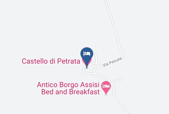 Perugia - Castello Di Petrata Maps