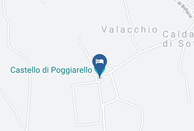 Castello Di Poggiarello Map