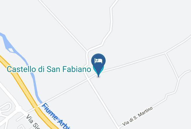 Castello Di San Fabiano Map