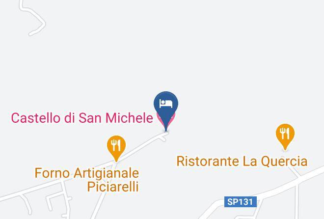 Viterbo - Castello Di San Michele Maps