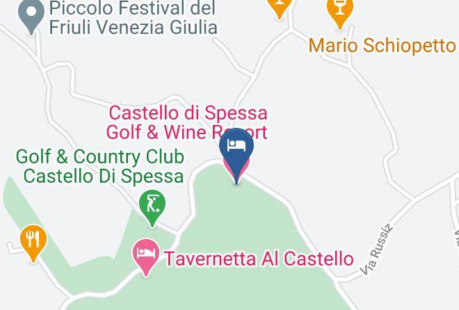 Gorizia - Castello Di Spessa Golf & Wine Resort Maps