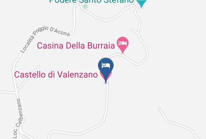 Arezzo - Castello Di Valenzano Maps