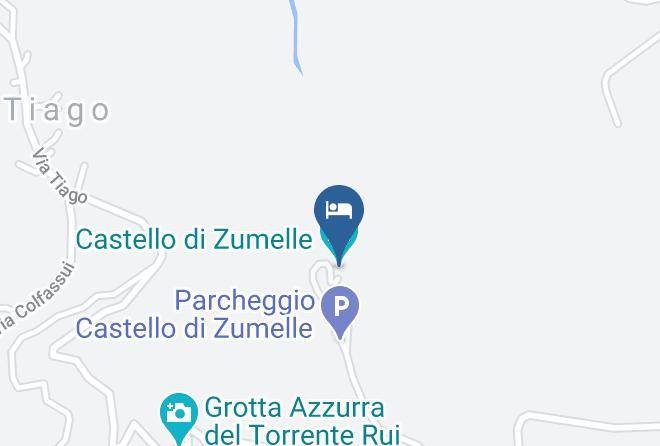 Belluno - Castello Di Zumelle Maps