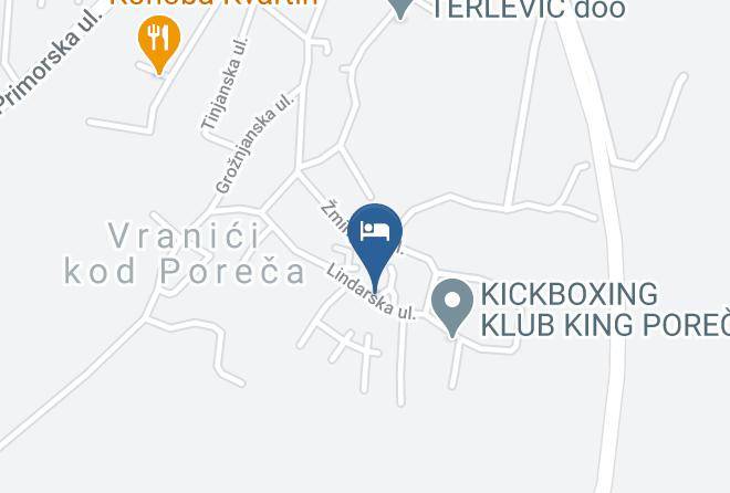Porec - Castello Gulici Porec Maps