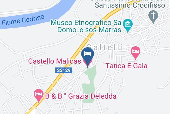 Castello Malicas Map