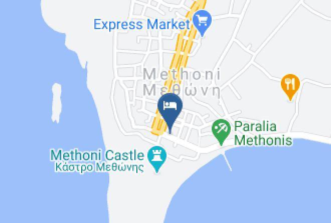 Castello Methoni Map