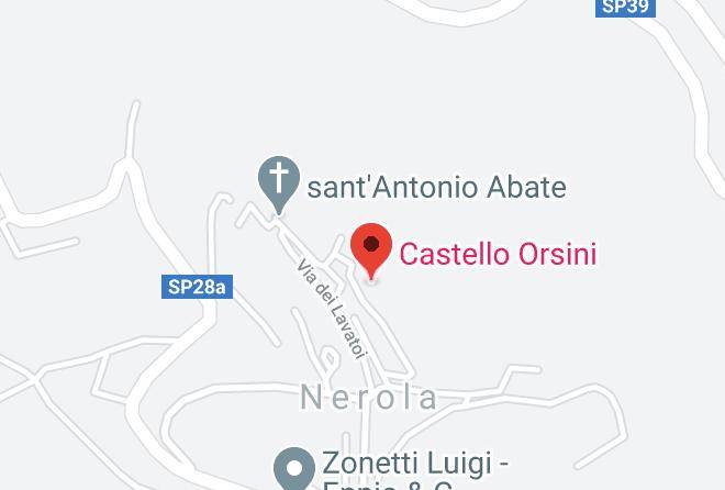 Castello Orsini Hotel Map