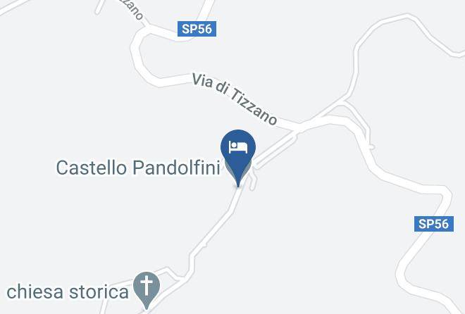 Castello Pandolfini Map