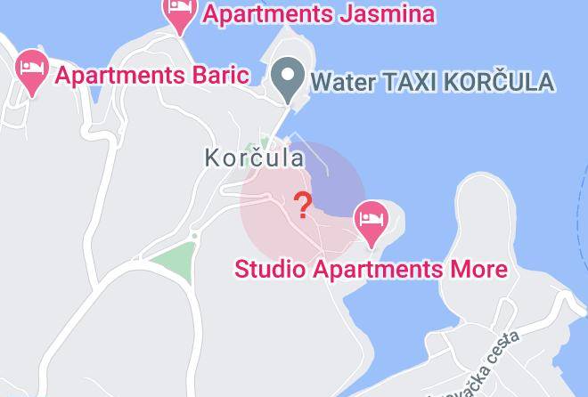 Korcula - Castello Rezidence Korcula Maps
