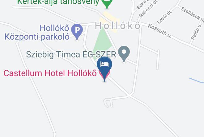 Castellum Hotel Holloko Map